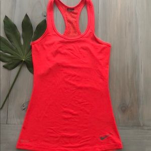 Nike tank with mesh back